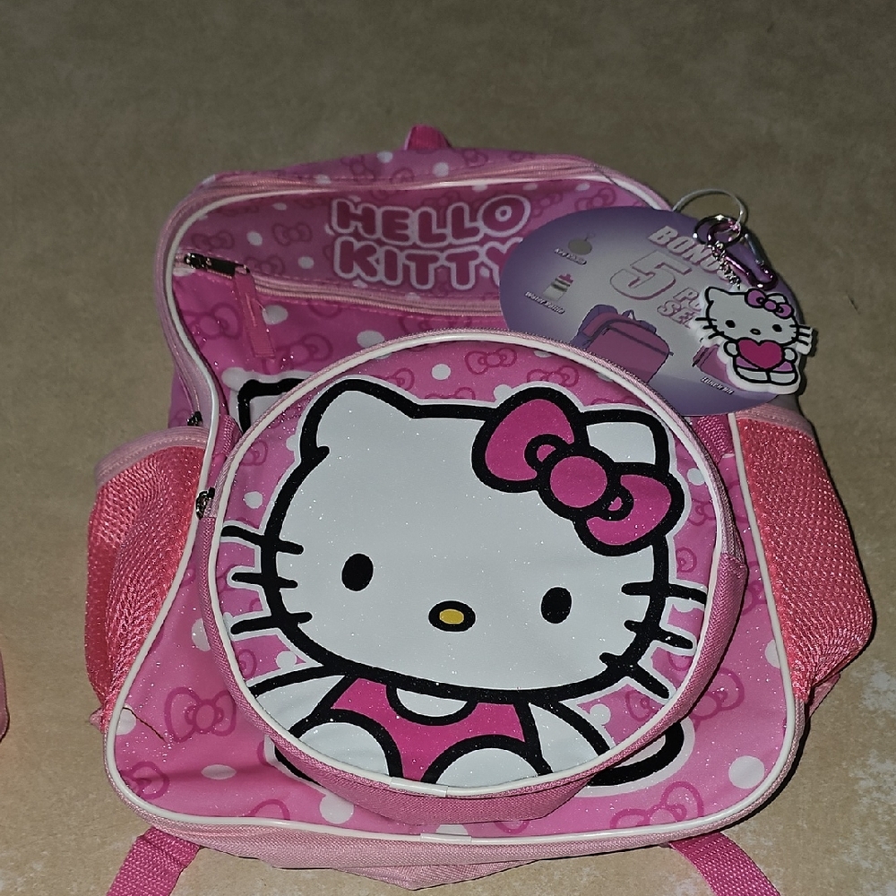 Hello Kitty 5pc Set Backpack